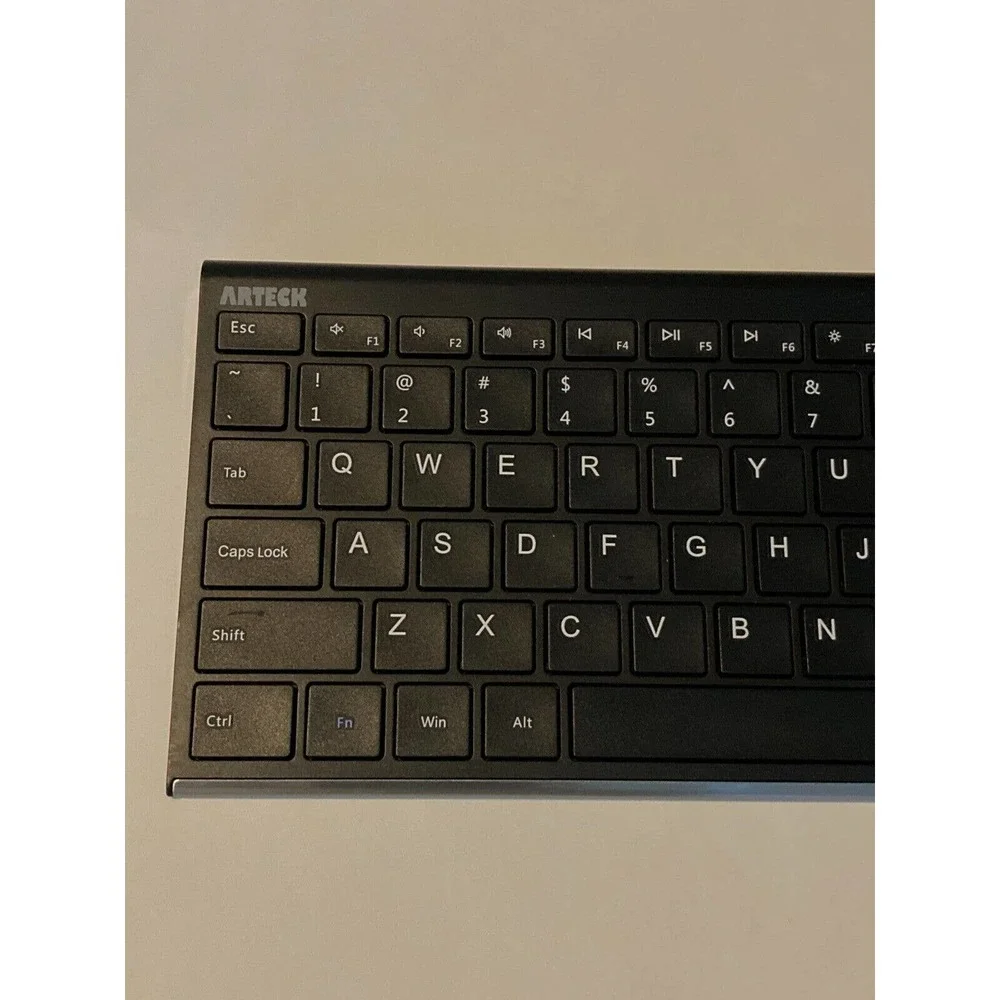 Arteck HW192 Universal Slim Stainless Steel Wireless Keyboard missing dongle